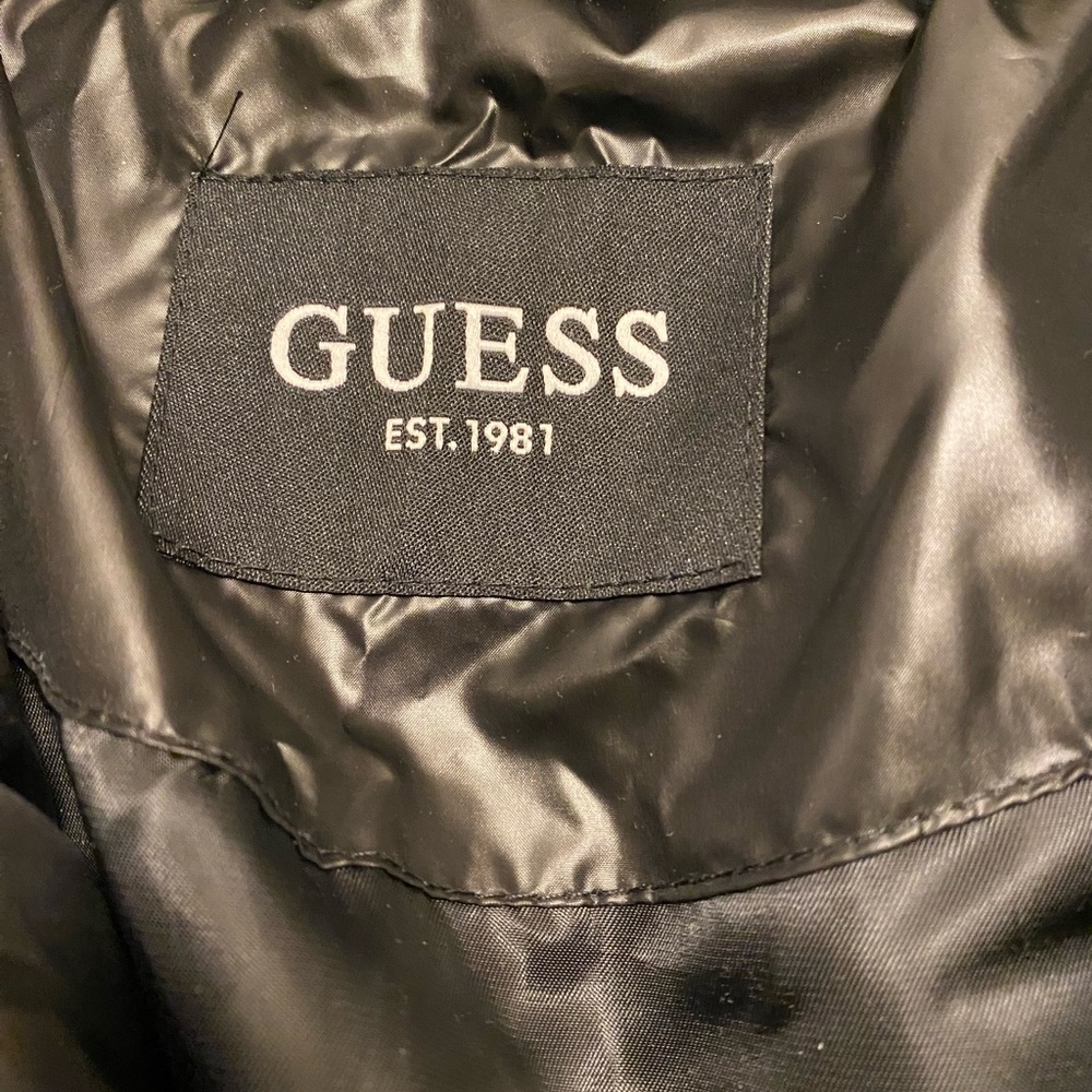 GUESS Black Puffer Jacket